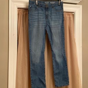 Children’s Place Straight Leg Boys Jeans 14 Husky